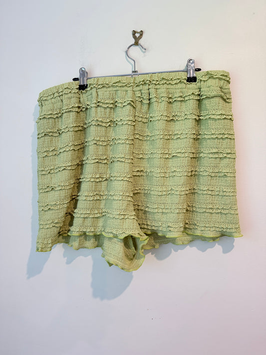 Shein Curve Size 3XL Ruffled Shorts