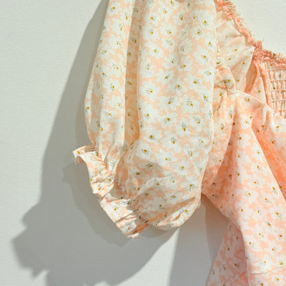 Who I Am Size 8 Puff Sleeve Crop Top