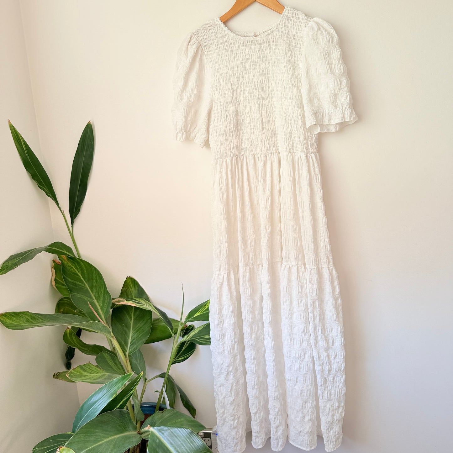 Shein Curve Size 2XL White Dress