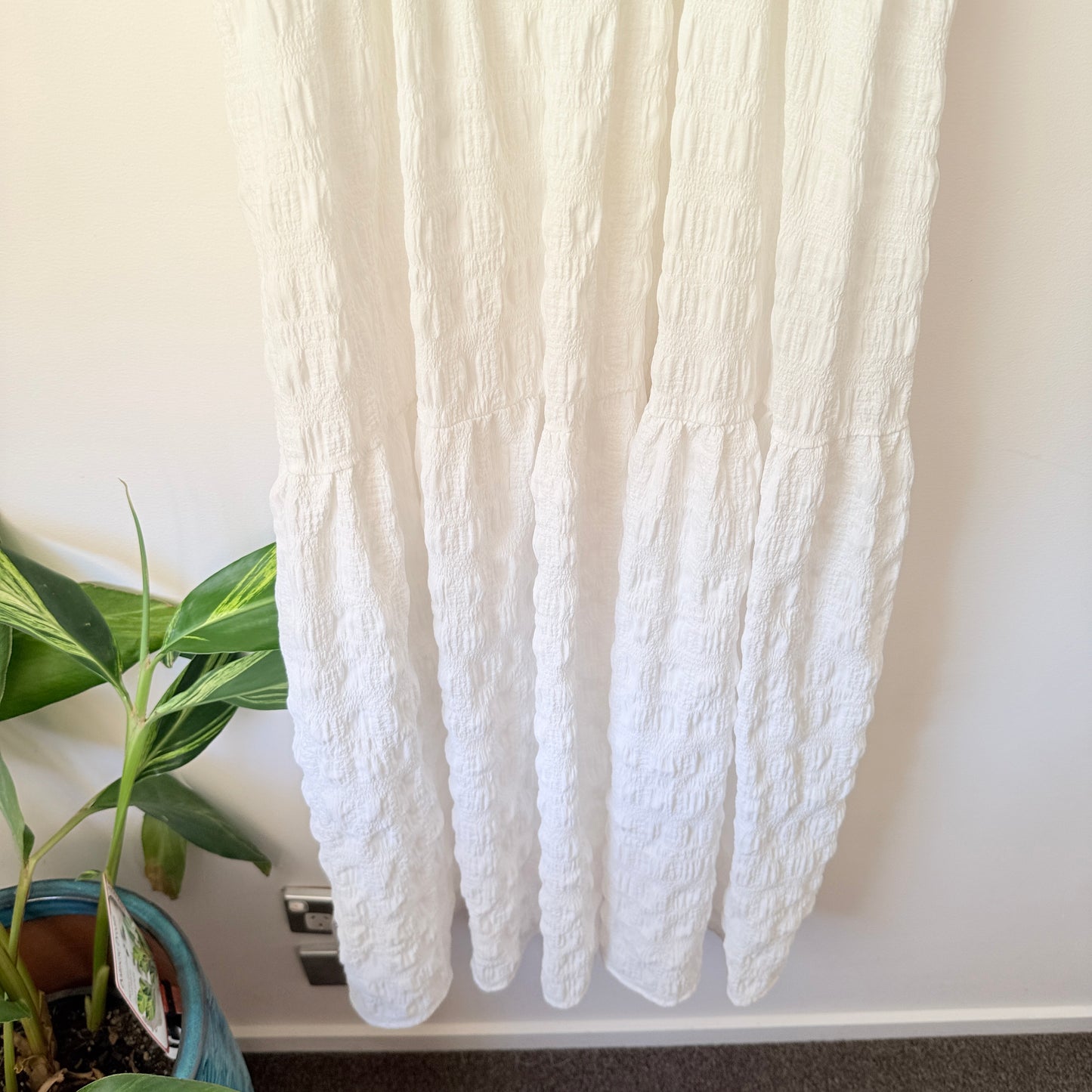 Shein Curve Size 2XL White Dress