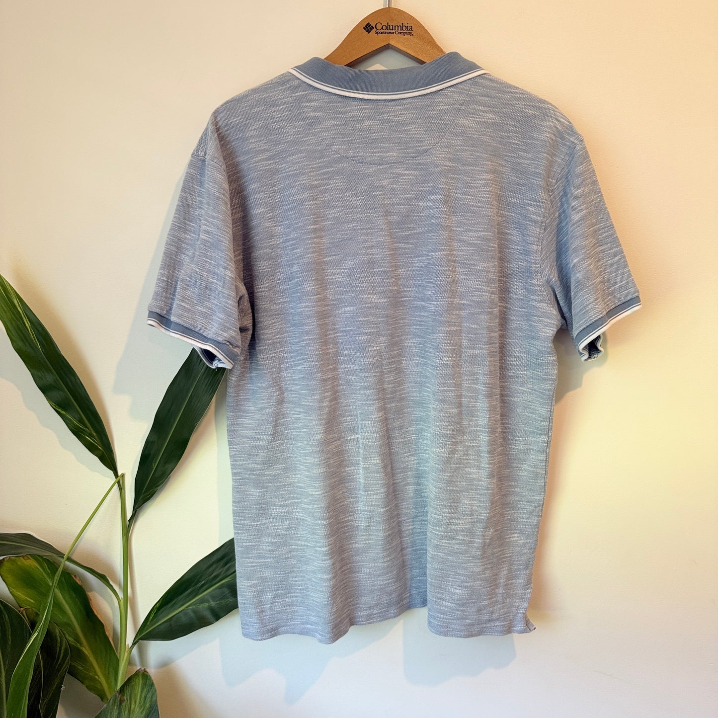 Chisel Short Sleeve Polo Shirt Blue – XL