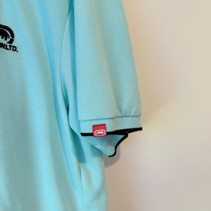 Ecko Unltd Short Sleeve Polo Shirt Aqua – XL