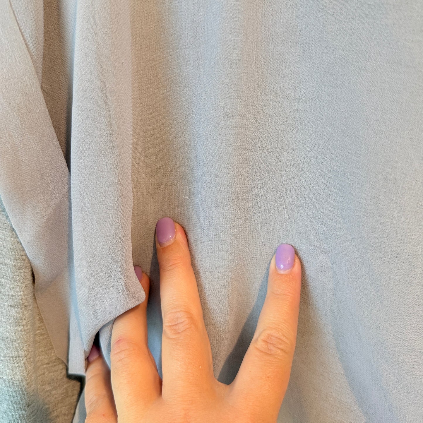 Decjuba Layered Long Sleeve Tunic Top Grey – S/M