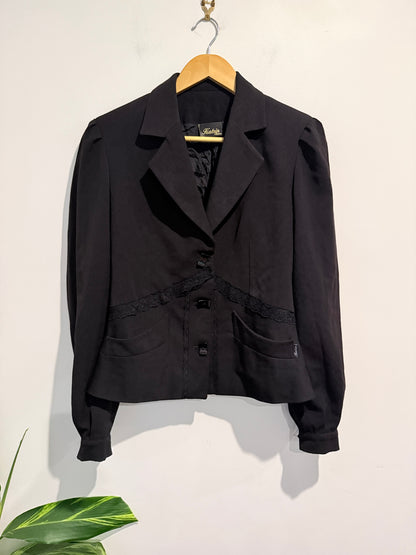 Katrin Exclusive Size 38 | U/Arm to U/Arm 44cm Black Blazer