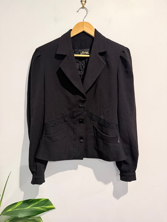 Katrin Exclusive Size 38 | U/Arm to U/Arm 44cm Black Blazer