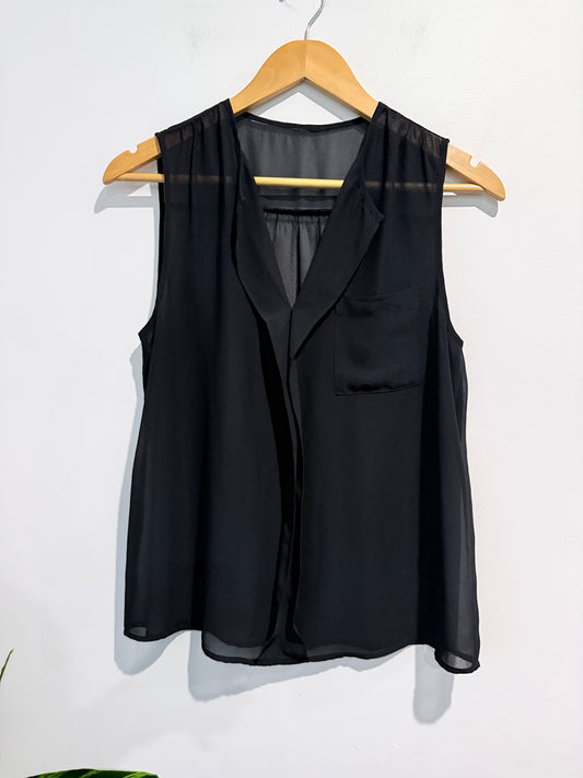 Brand Unknown Size U/Arm to U/Arm 49cm Sleeveless Top