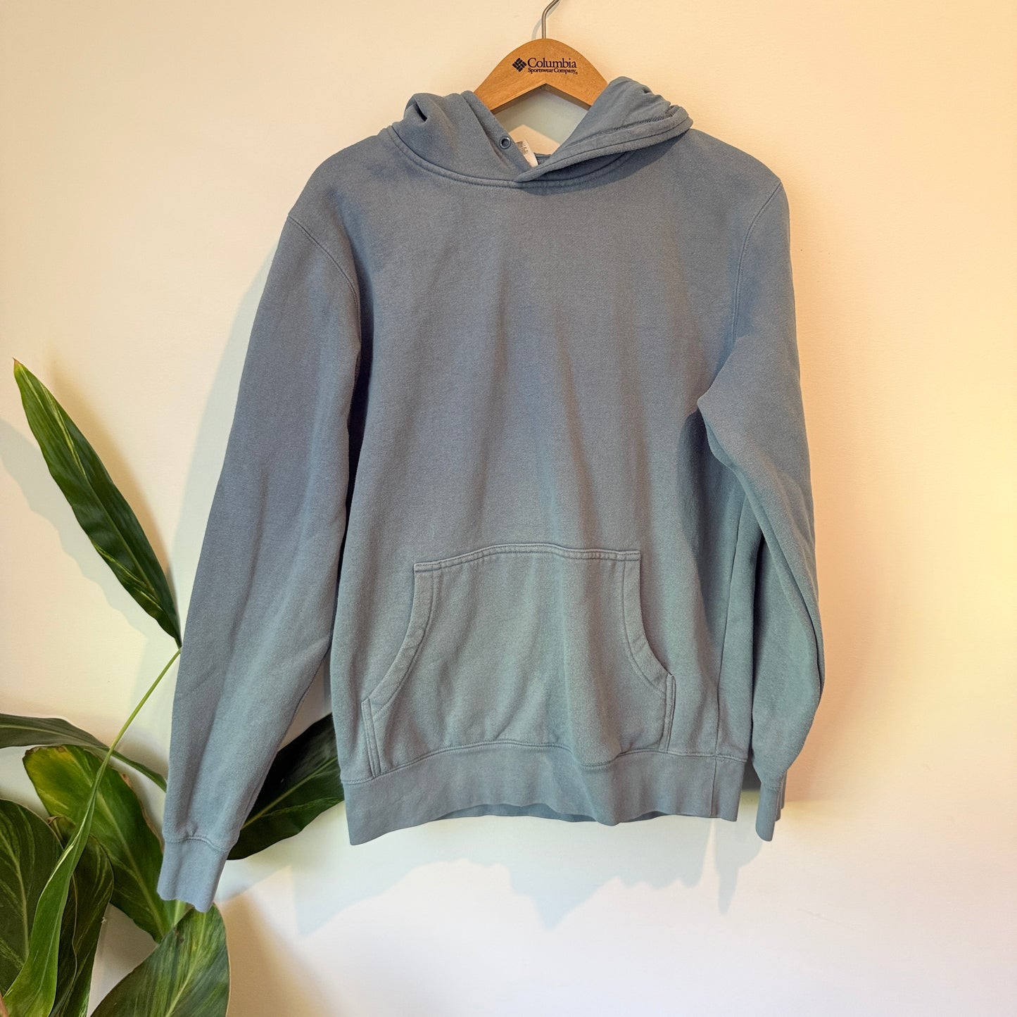 AS Colour Mens Stencil Hoodie Blue - Size S