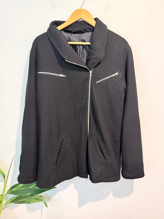 Brand Unknown Size U/Arm to U/Arm 58cm Black Jacket