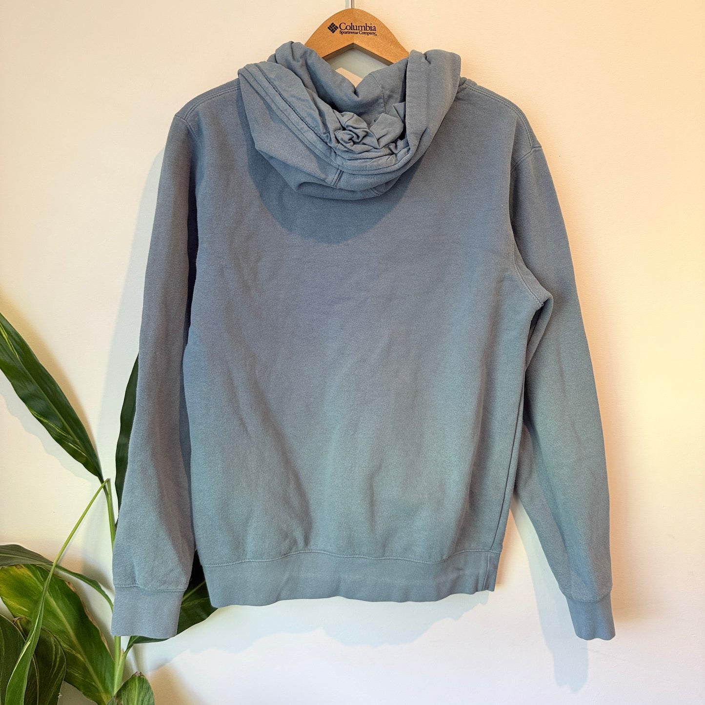 AS Colour Mens Stencil Hoodie Blue - Size S