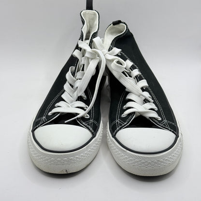 H&H Black Canvas High-Top Sneakers – Size 6
