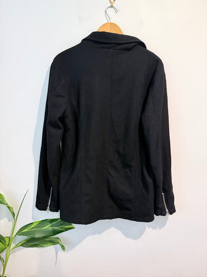 Brand Unknown Size U/Arm to U/Arm 58cm Black Jacket