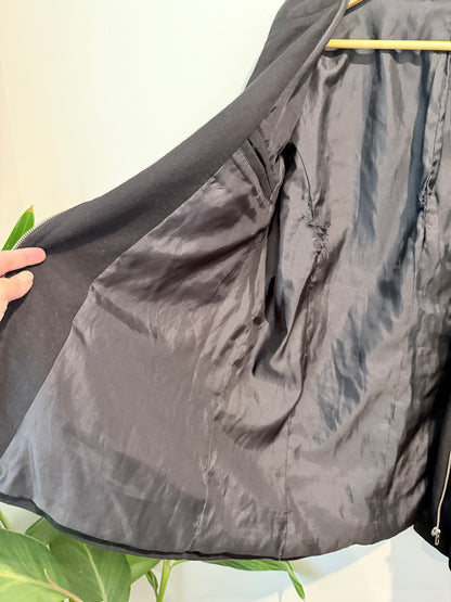 Brand Unknown Size U/Arm to U/Arm 58cm Black Jacket