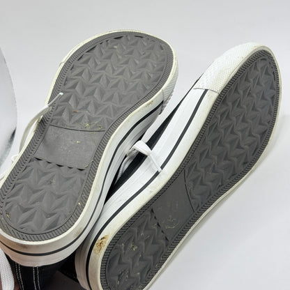 H&H Black Canvas High-Top Sneakers – Size 6