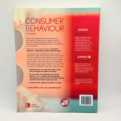 Consumer Behaviour: Implications for Marketing Strategy (7th Edition)