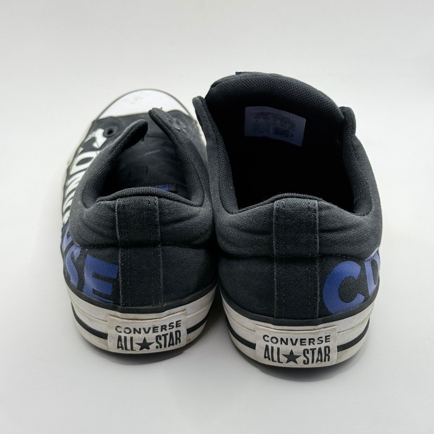 Converse All Star Black Low Top Sneakers Mens US 9 Womens US 11