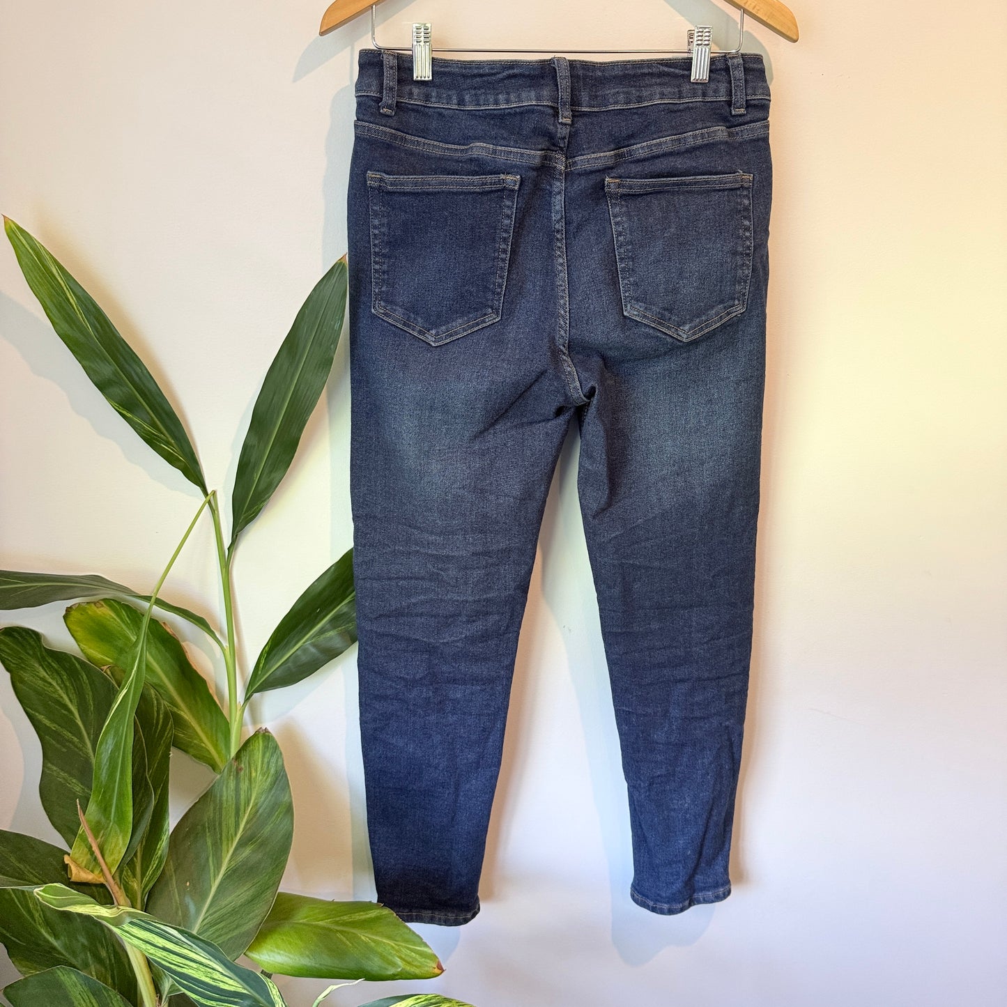 Pagani Denim Collection High Waist Button Fly Jeans – Size 14