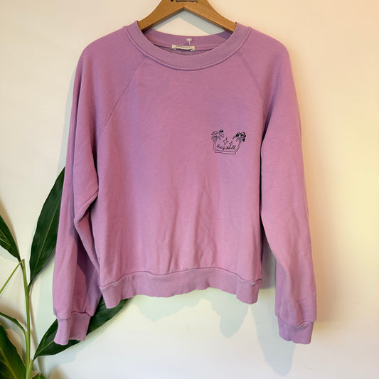Ragdoll Crew Neck Sweatshirt Lavender – Size S