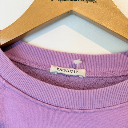 Ragdoll Crew Neck Sweatshirt Lavender – Size S