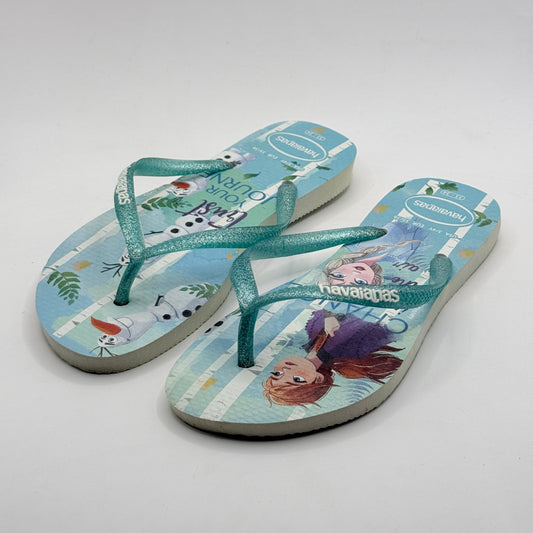 Havaianas Frozen Flip Flops Kids Size US 3-4y