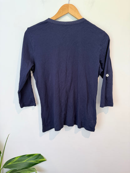 Ralph Lauren Size M 3/4 Sleeve Top