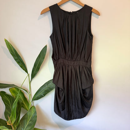 LIFEwithBIRD Sleeveless Pleated Dress Black – Size 1 (US 4 / NZ 8)