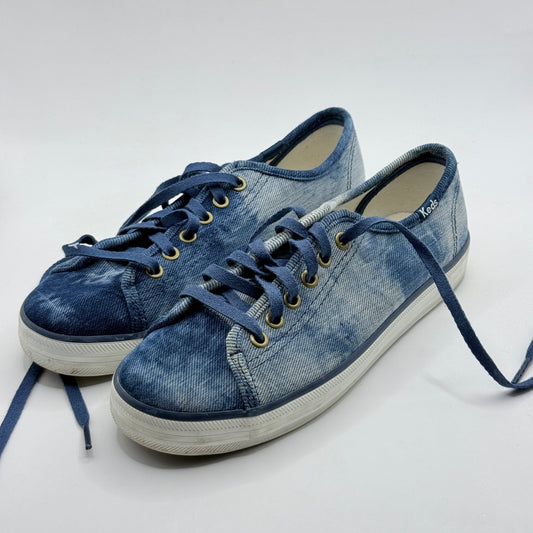 Keds Blue Denim Wash Canvas Sneakers – Size 5