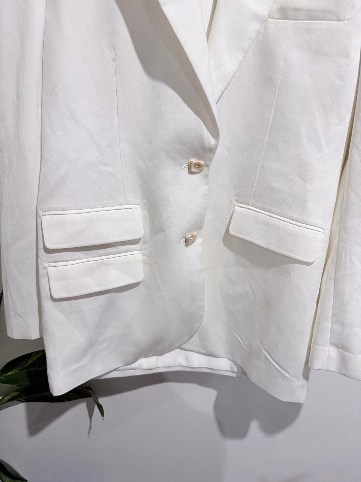 Aje Overture Cutout Blazer White Size 10