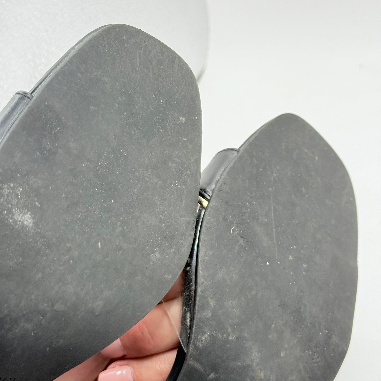 VINCCI Black Clear Strap Heels – Size 9