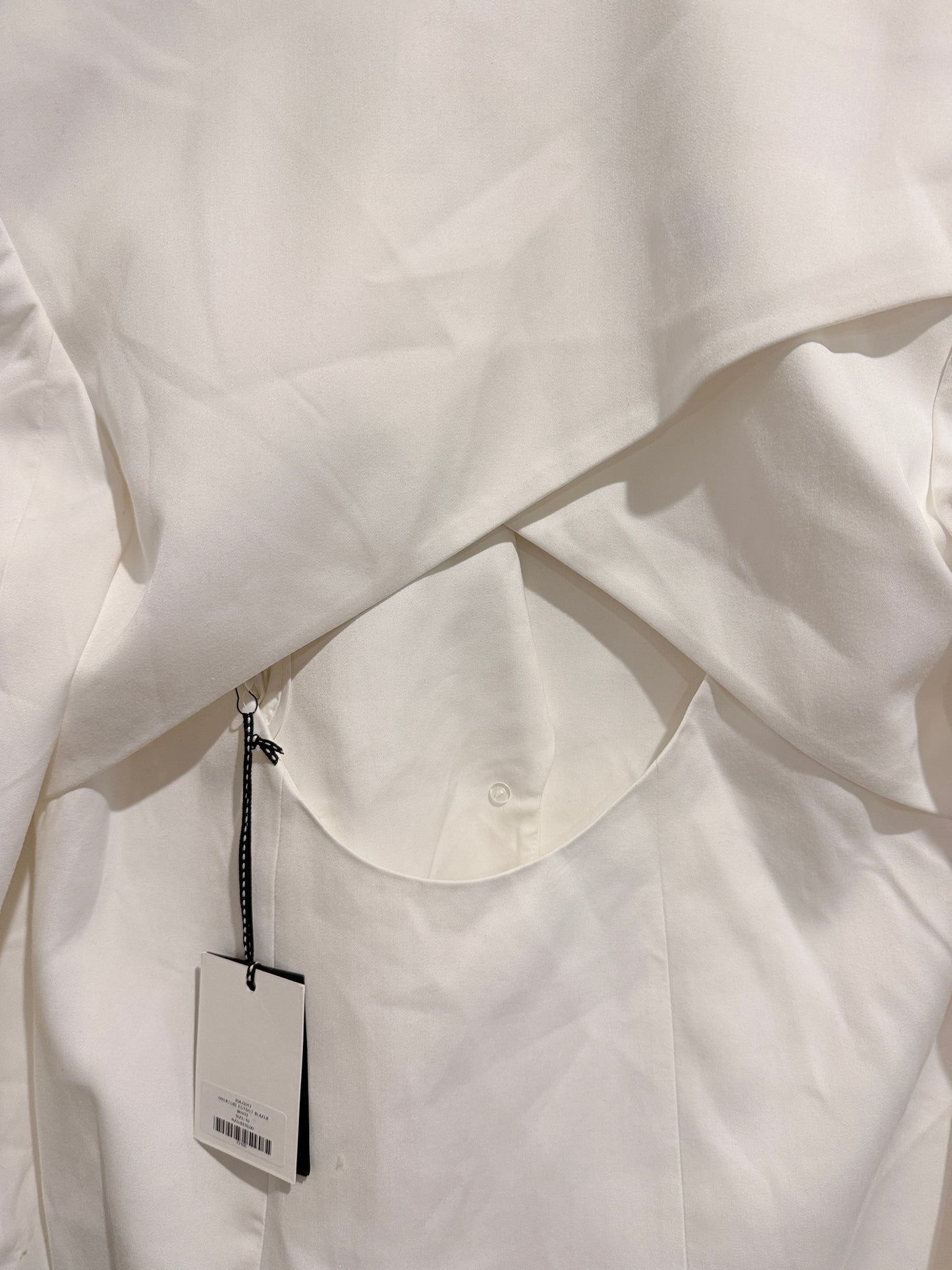 Aje Overture Cutout Blazer White Size 10