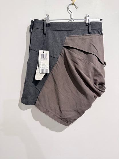 JNBY Layered Button Detail Skirt Grey Size M