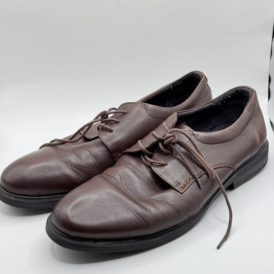 HYPE Genuine Leather Brown Dress Shoes Size 46