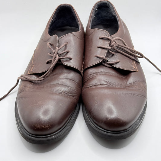 HYPE Genuine Leather Brown Dress Shoes Size 46