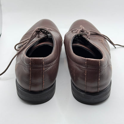 HYPE Genuine Leather Brown Dress Shoes Size 46