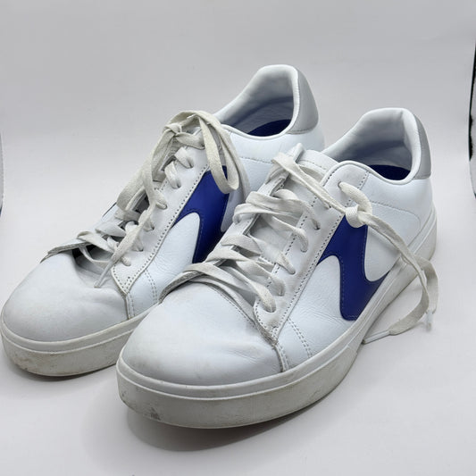 Skechers White Leather Sneakers Size 10