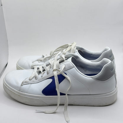 Skechers White Leather Sneakers Size 10