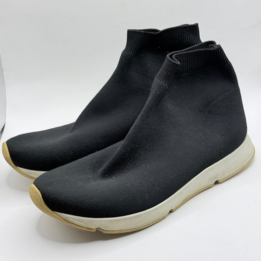 Vince Black Knit Sock Sneakers Size 14