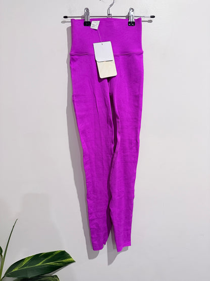 Fabletics SculptKnit High Waisted Leggings Pink XS 7/8