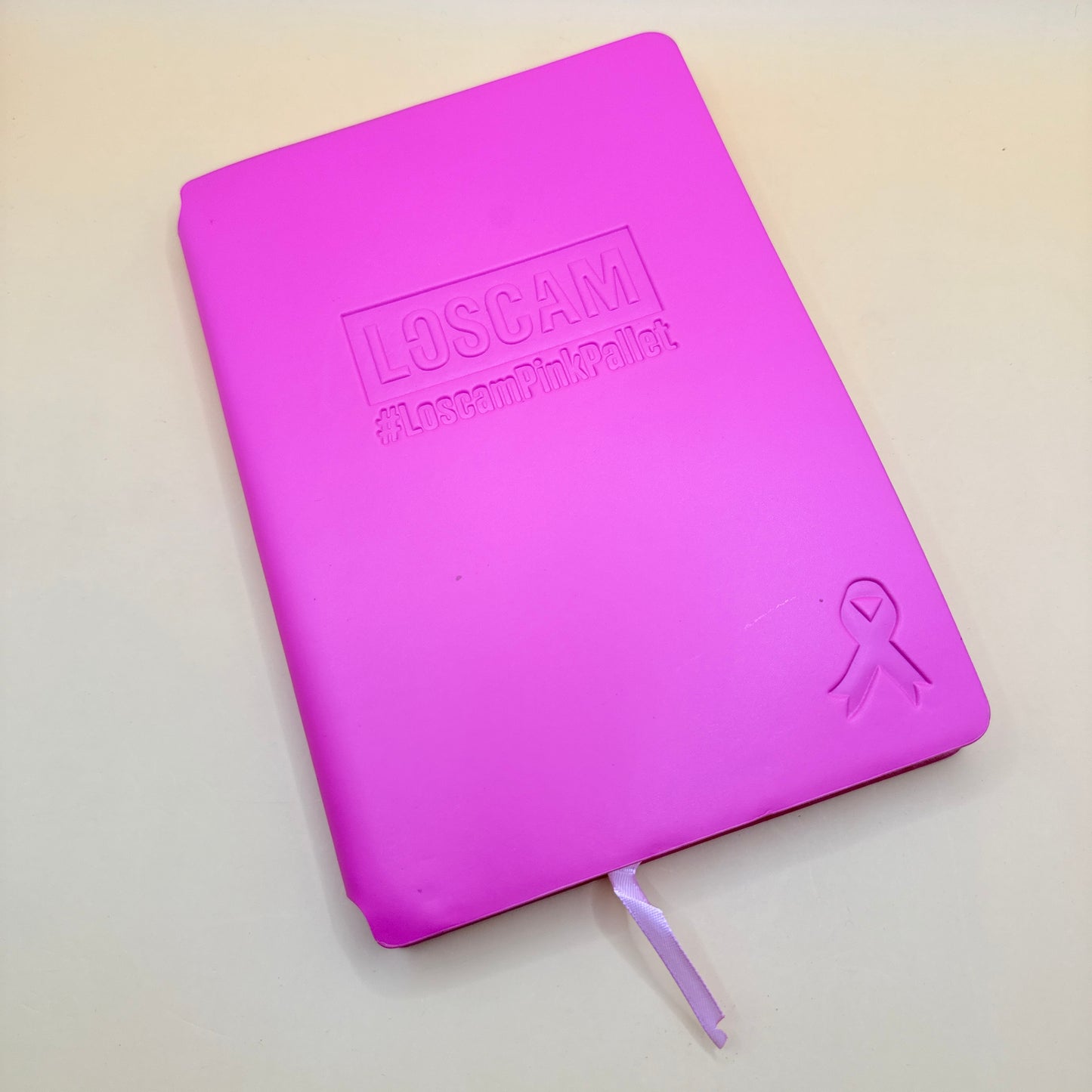 LOSCAM Pink Notebook Lined Journal