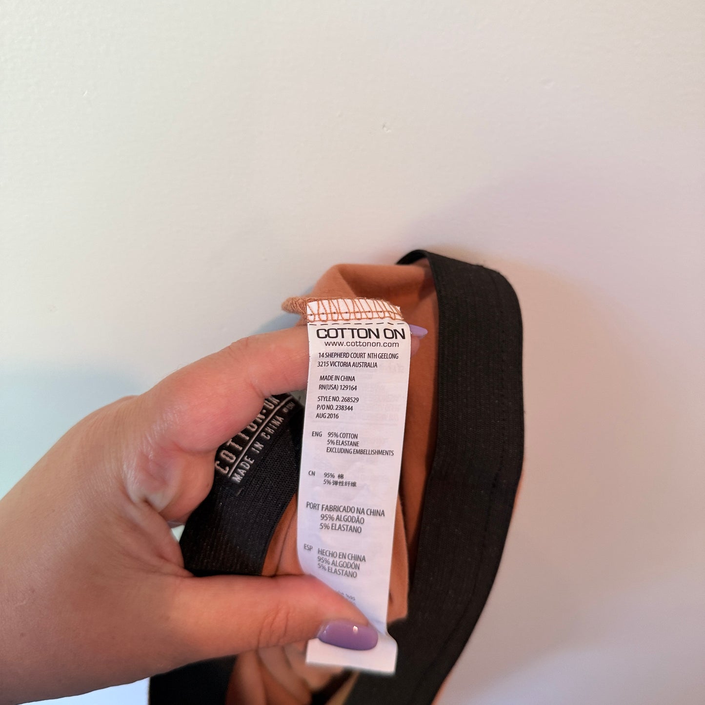 Cotton On Crossover Hem Skirt - Size M