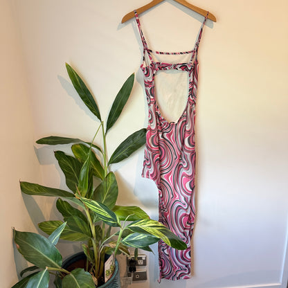 Glassons Swirl Print Slip Dress – Size M