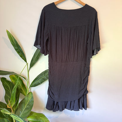 Seed Heritage Polka Dot Ruched Dress – Size 14