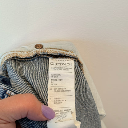 Cotton On Mid Saturday Denim Shorts – Size 18