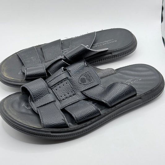 Rocket Men Comfortevole Black Sport Sandals - Size 43