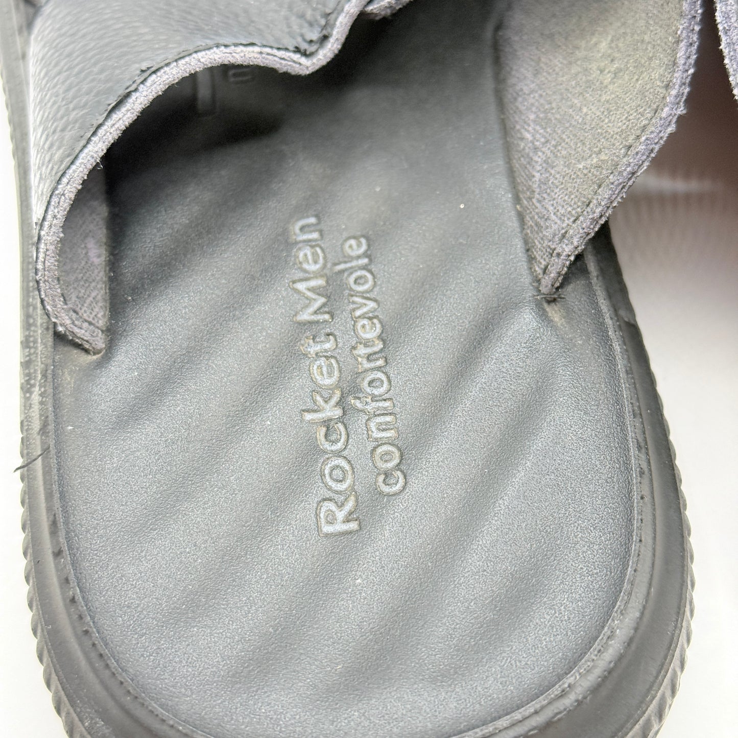 Rocket Men Comfortevole Black Sport Sandals - Size 43