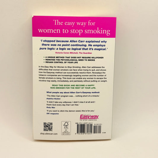 The Easy Way for Women to Stop Smoking by Allen Carr