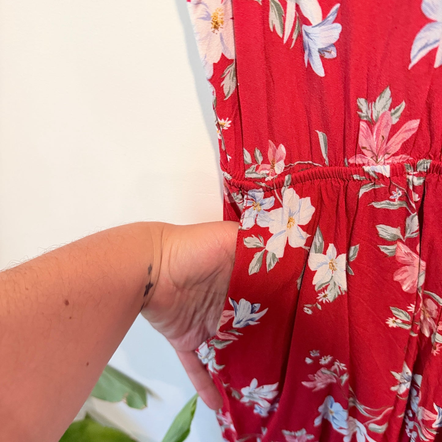 H & M Divided Size 8 V-Neck Playsuit