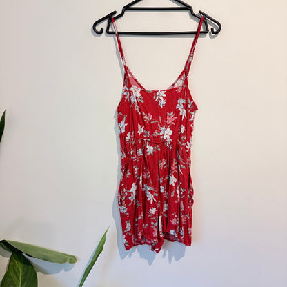 H & M Divided Size 8 V-Neck Playsuit