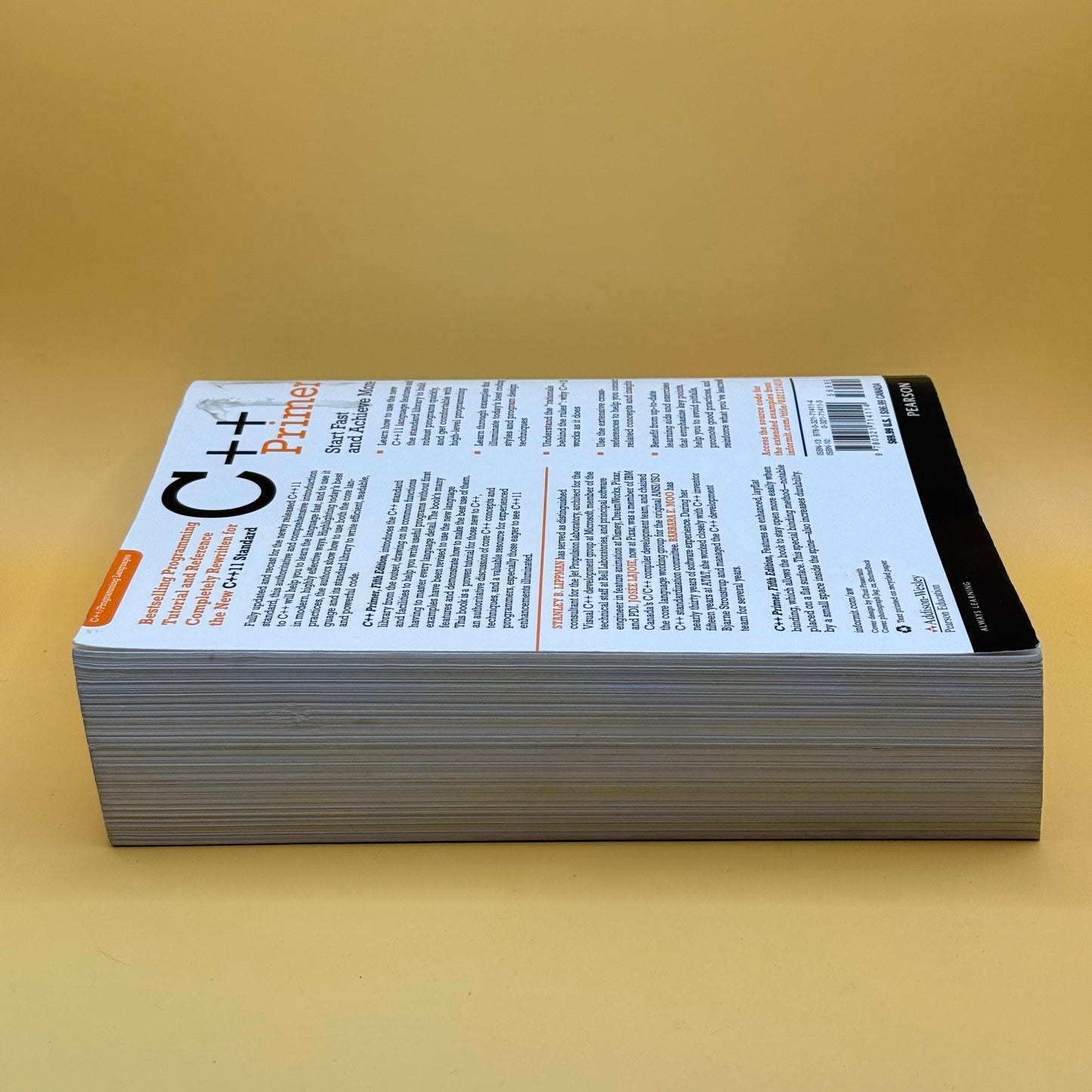 C++ Primer (Fifth Edition) by Stanley B. Lippman, Josée Lajoie & Barbara E. Moo