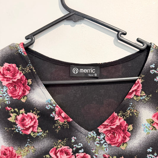 Merric Size 8 Floral Dress