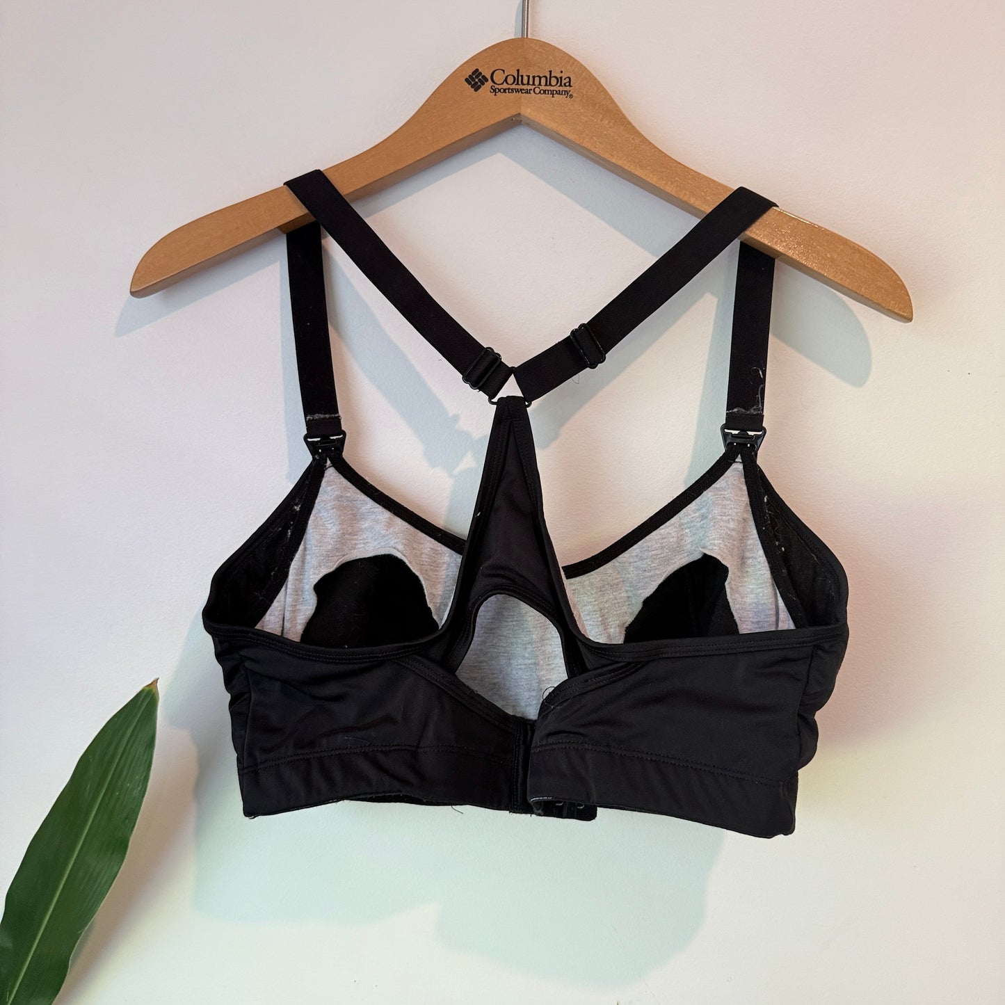 Cadenshae Nursing Sports Bra Black - Size L